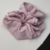 Anillo para el cabello de intestino grueso de satén con estrella de pedrería color crema, temperamento de alto sentido, cuerda para el cabello nueva 2025, coleta, moño