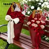 Pieza Moldeadora Todo en Uno para Boda Papel para Envolver Ramo de Compromiso de Boda Cartón Moldeador Impermeable de Doble Cara Engrosado Materiales para Floristería