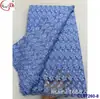 5 yardas de tela de encaje soluble en agua étnica bordada de estilo africano con cordón de encaje cupuire