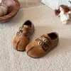 Zapatos Birkenstock para Niñas 2026 Otoño Nuevo Estilo Zapatos Mary Jane Suela Suave para Bebé Zapatos Pequeños de Cuero Zapatos Casuales de Boca Baja para Niños Pequeños