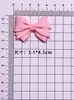 Pegamento Blando de PVC Macarrón Estéreo Lazo Grande Cuerda para el Cabello Accesorios para el Cabello Material Horquilla Parche Diy Hebilla para Chanclas