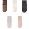 Calcetines Marrones de Media Pantorrilla para Mujer, Algodón Puro Sin Costuras Estilo Otoño e Invierno, Calcetines Holgados para Combinar con Zapatos Birkenstock, Calcetines Largos Estilo Japonés Ins