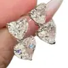 Lujo Ligero y Sensación de Alta Gama, Pendientes Dulces y Delicados de Doble Corazón de Circonita, Diseño de Nicho, Pendientes Versátiles y Exquisitos, Pendientes de Circonita