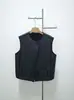 Diseño de Nicho Otoño e Invierno Nueva Chaqueta Chaleco sin Mangas Integrada de Piel