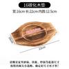 Tapete de tabla de madera aislante del calor para cocinar té para estufa de barro de horno engrosado Tapete antiquemaduras resistente a altas temperaturas Base para cacerola Bandeja de madera maciza
