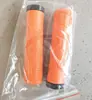 Juego de manillar de bicicleta de montaña, de aleación de aluminio, con bloqueo unilateral y de goma, antideslizante y a prueba de golpes.