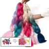 Mechas de Peruca Trança Artefato Europeu e Americano Celebridade da Internet do Nepal Trança Suja Torção Faixa de Cabelo da Moda Boxe Spice Girls Estrela