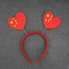 Diadema para el Día Nacional de los Niños Diadema de Bandera Roja de Cinco Estrellas para Niña Pequeña Diadema Sueño Chino Accesorios para el Cabello al por Mayor para Mujer 2024 Nuevo