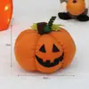 Decoração de Halloween Estilo Americano Tecido Simulação Crânio Rosto de Fantasma Abóbora Engraçada Enfeite Adereço para Fotografia de Festa
