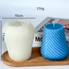 Múltiples Tipos de Moldes de Silicona para Velas de Pilar, Engranaje Ola Diamante Forma de Pilar DIY Yeso Difusor de Aroma Piedra Adorno Moldes