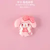 Accesorios de Resina para Manualidades de Dibujos Animados Kuromi Gato Funda para Teléfono Pegatinas de Pegamento Cremoso Pasadores para el Cabello Decoraciones para Zapatos Materiales de Accesorios para Manualidades