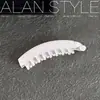 Um Novo Prendedor Banana Colorido Macaron Fosco da Lan para Mulheres, Grampo para Rabo de Cavalo Alto, Prendedor Vertical, Prendedor Torcido Acessório de Cabelo