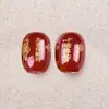Ágata Preta e Vermelha Natural Contas Cilindricas Contas Soltas Vidro Preto Vidro Vermelho Contas Tambor Acessórios Pulseira DIY Calcedônia Atacado