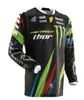 Ropa de Ciclismo de Descenso con Estampado de Zorro de Verano Transpirable de Manga Larga para Hombre Ropa Personalizada de Carreras para Motocicleta Todoterreno