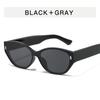 Gafas de Sol Ojo de Gato Estilo Coreano Moda Trendy Tachonadas Personalidad Trendy Unisex Vacaciones de Playa Gafas Parasol