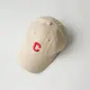 Novo Chapéu Infantil 2021 Primavera e Outono Coreano Casual Boné de Beisebol Meninos e Meninas Bebê Algodão com Logo C