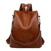 Mochila Retrô Moda Feminina 2025 Nova Mochila Antifurto para Exterior Mochila Casual de Uso Duplo Feminina Bolsa Feminina