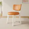 Cadeira de Jantar em Madeira Maciça para Uso Doméstico, Cadeira Moderna Estilo Creme com Almofada Macia, Banqueta de Jantar, Cadeira para Reunião de Hotel, Cadeira de Jantar de Luxo Leve com Encosto, Outros