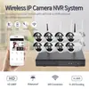 Set de Vigilancia Wifi Inalámbrico 5 Millones HD Color Completo Visión Nocturna Control Remoto por Teléfono Móvil Equipo de Seguridad para Hogar y Tienda