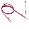 Alça longa de couro PU para crossbody atacado, personalizada de fábrica, com padrão lichia, cordão longo e fivela de metal - Acessório de cordão para capa de celular