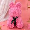 Venta Directa de Fábrica 25Cm40Cm Flor de Rosa Conejo Flor Eterna Caja de Regalo para Mejor Amigo, Novia, Regalo de San Valentín