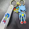 Figuritas de llavero de goma blanda de anime de dibujos animados, colgantes para mochila, accesorios para bolsos, pequeños adornos, al por mayor en stock para tiendas