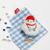Lindo peluche de dibujos animados muñeco de Navidad muñeco de nieve árbol de Navidad broche DIY accesorios para el cabello pantuflas accesorios para funda de teléfono