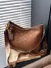 Bolsas Florales Vintage Transfronterizas, Bolsos de Hombro de Lujo de Gama Alta de Nicho para Mujer, Versátiles para el Uso Diario, Bolsos Cruzados de Gran Capacidad, Modernos