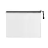 Bolsa de Malla de Color Bolsa Transparente de PVC Impermeable para Estudiantes Bolsa para Lápices Almacenamiento de Archivos de Oficina Bolsa con Cremallera Al por Mayor