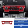 Adequado para Modificação de Interior de Carro Honda Crv 17-21 Painel Decorativo de Adesivo para Botão de Ar Condicionado de Controle Central de Fibra de Carbono