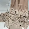 Suministro directo de fábrica de 1,6 metros de ancho en stock, tela microelástica de seda de leche de doble cara, decoración de bodas, tela de techo de boda