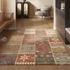Alfombra persa transfronteriza, Felpudo de entrada de estilo étnico turco de Oriente Medio, Alfombra de bucle para sala de estar, Alfombra para mesa de café y sofá