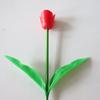 Lámpara de tulipán luminosa, lámpara de pie para exteriores, impermeable, para parque, plaza, proyecto de iluminación, lámpara decorativa para césped.