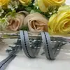 Fita Jacquard de 1cm para Camisetas e Moletons, Material Poliéster-Algodão para Roupas Infantis, Chapéus, Têxteis Domésticos e Tiras de Acabamento