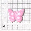 Estrela Borboleta Colorida Desenho Animado DIY Acessórios de Cola Cremosa Peças Pequenas de Resina Enfeites Charms para Crocs Materiais Artesanais