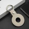 Piel de Punto Control de Acceso Sensor Localizador Cubierta Protectora Rastreador Apple Airtag Bolsa Protectora Estuche de Cuero Antiperdida