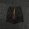 Pantalones Cortos de Verano a la Rodilla de Cuatro Puntos para Hombre, Deportivos Casuales, Ropa Exterior Versátil, Color Sólido, Delgados, Transpirables, Pantalones de Entrenamiento para Correr