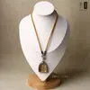 Cadena de Amuleto Budista Tailandés de Diseño Original, Cordón con Hebilla de Liberación Rápida Multifuncional de Plata Vintage para Hombres y Mujeres, Cordón Thangka