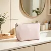 Bolsa de Cosméticos Personalizada, Bolsa de Viagem Portátil, Nova Bolsa Pequena de Armazenamento de Alta Qualidade com Compartimento para Batom para Mulheres