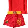 Ropa Sanda patrón de dragón pantalones cortos de lucha Ropa Sanda Boxeo Tailandés Hombres y mujeres niños ropa de entrenamiento para rendimiento de artes marciales