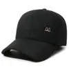 Novo Chapéu de Algodão Masculino para Exterior de Inverno para Homens de Meia-Idade e Idosos Vovô com Pelúcia Quente Boné de Baseball Proteção para Orelhas de Velho Proteção Contra Frio Chapéu Bico de Pato