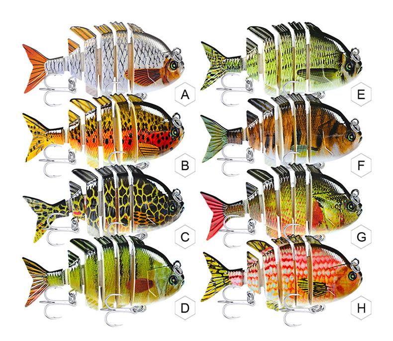 多节鱼仿生路亚饵