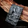Ventas Directas de Fábrica Jade Natural Xinjiang Hetian Marca de Jade GuanYin al por mayor jade Hetian hueco Panlong Bodhisattva colgante
