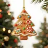 Pendente para Carro Árvore de Natal Nova Transfronteiriça Animal Acrílico Plano Presente de Feriado Decoração de Atmosfera Pingente Pingente