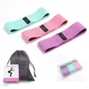 Faixa Elástica de Resistência para Quadril Tricotada para Fitness em Casa, Faixa de Assistência de Yoga com Múltiplas Especificações, Corda de Resistência Fitness