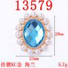 Moda Elegante Círculo Sencillo y Doble Perla Cristal Flor Placa Accesorios diy Hecho a Mano Ropa Bolso Aleación Accesorios Ahora
