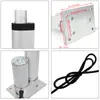 Dispositivo de Elevación Motor CC Actuador Eléctrico Industrial Varilla Telescópica 12v24v Cilindro Eléctrico Pequeño Empuje Grande Base Plana 220v