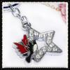Fabricante de Llaveros de Cristal de Diamante Procesamiento Llavero Creativo Personalizado Colgante Aleación de Metal Joyería Regalos y Obsequios