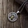 Colar com Pingente de Buda Pequeno Fofo Personalidade Vintage Fosco Prata S925 Joias de Prata Atacado