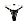 Tanga sexy de encaje para mujer con banda elástica cinturón ajustable talla grande chica rellenita bragas transparentes tanga lencería